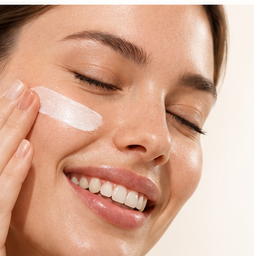 Healthy glowing skin